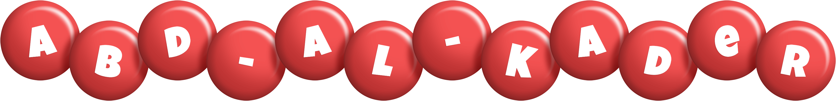 Abd-al-Kader candy-red logo
