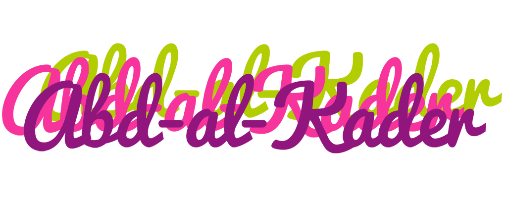 Abd-al-Kader flowers logo