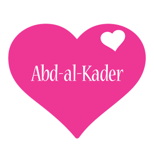 Abd-al-Kader love-heart logo