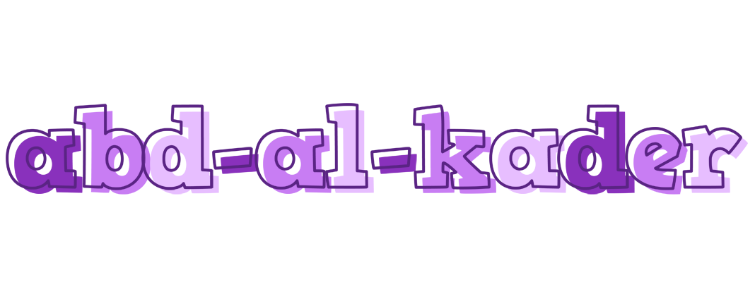 Abd-al-Kader sensual logo