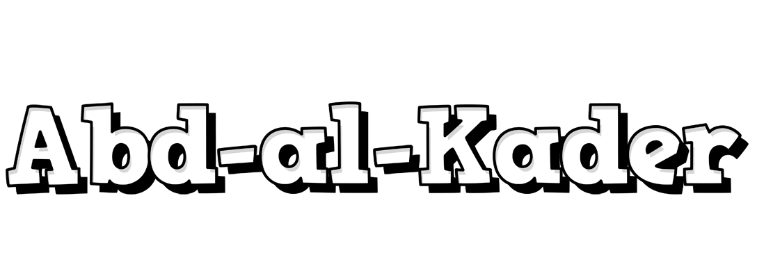 Abd-al-Kader snowing logo
