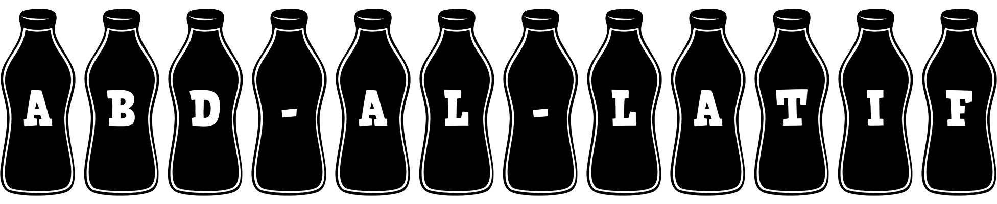 Abd-al-Latif bottle logo