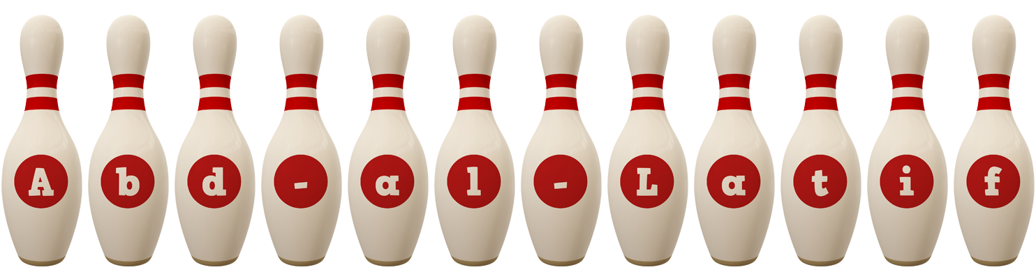 Abd-al-Latif bowling-pin logo