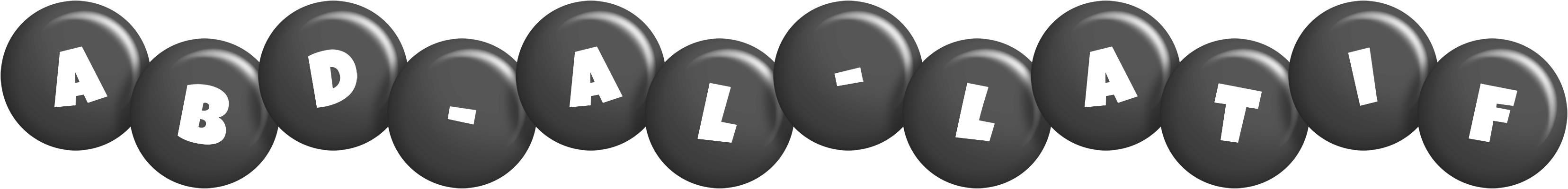 Abd-al-Latif candy-black logo