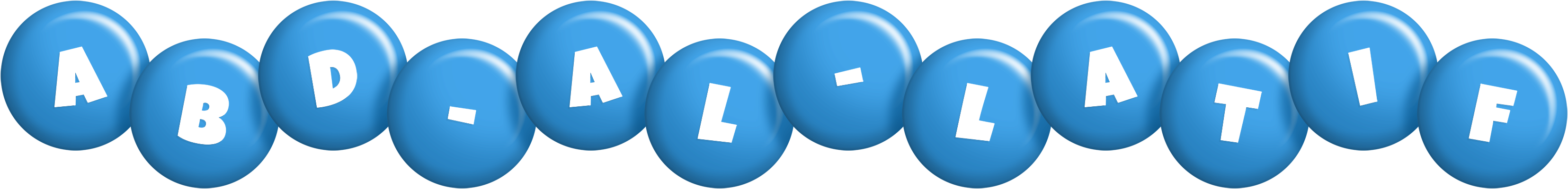 Abd-al-Latif candy-blue logo