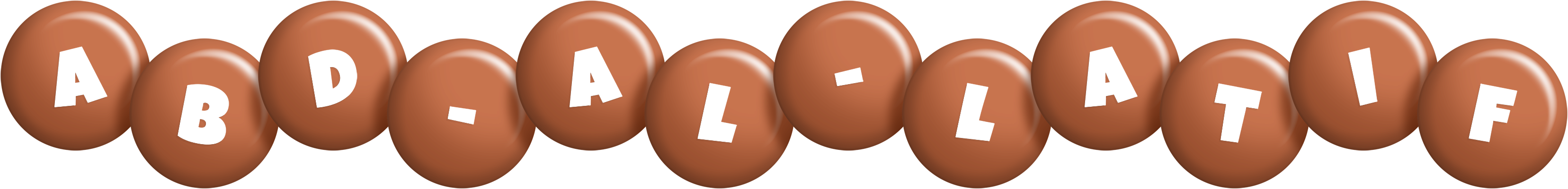 Abd-al-Latif candy-brown logo
