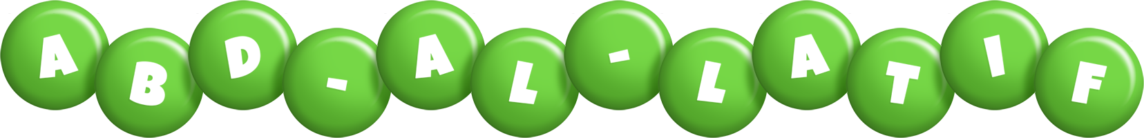 Abd-al-Latif candy-green logo