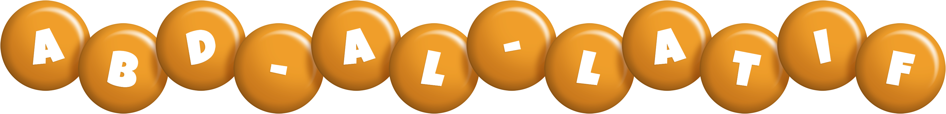 Abd-al-Latif candy-orange logo