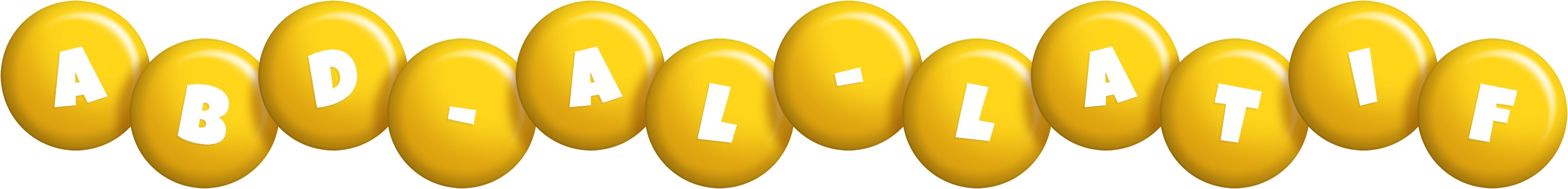 Abd-al-Latif candy-yellow logo