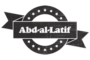 Abd-al-Latif grunge logo