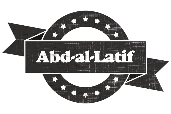 Abd-al-Latif grunge logo