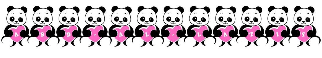 Abd-al-Latif love-panda logo