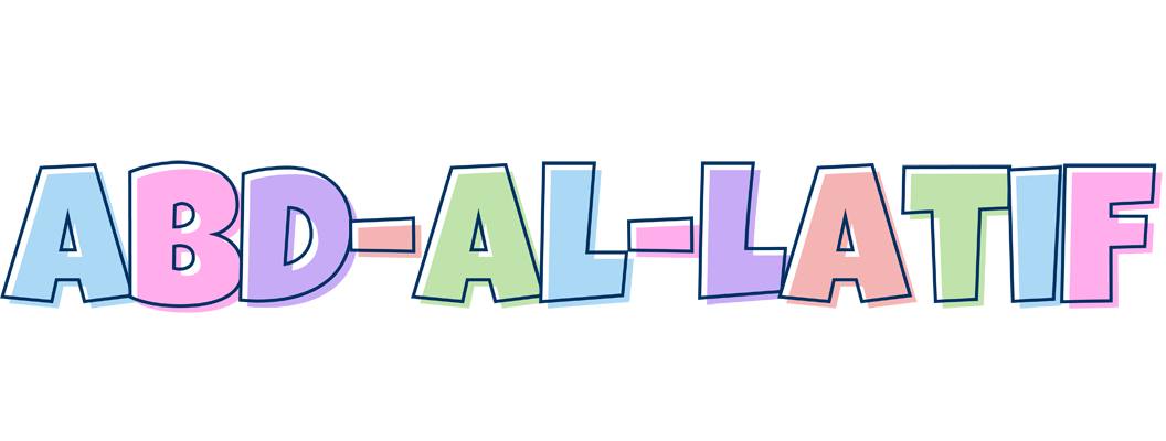 Abd-al-Latif pastel logo