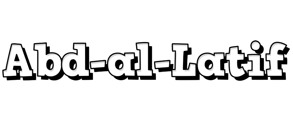 Abd-al-Latif snowing logo