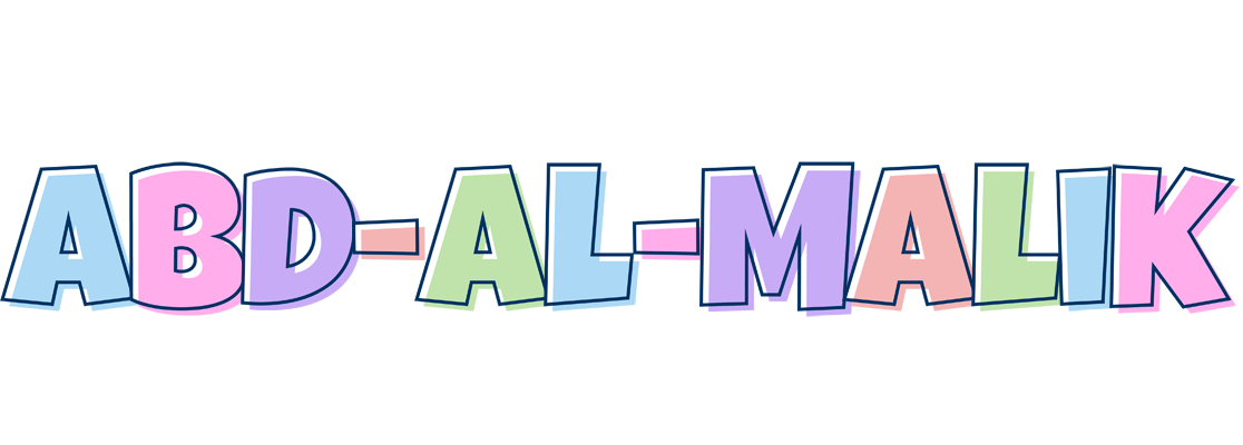 Abd-al-Malik pastel logo