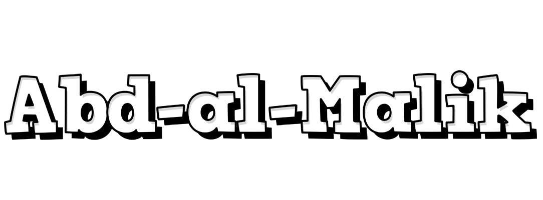 Abd-al-Malik snowing logo