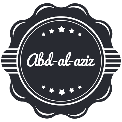 Abd-al-aziz badge logo