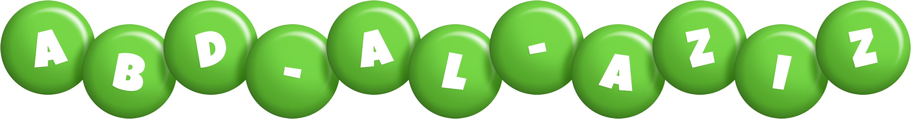 Abd-al-aziz candy-green logo