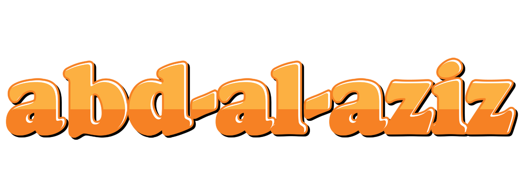 Abd-al-aziz orange logo