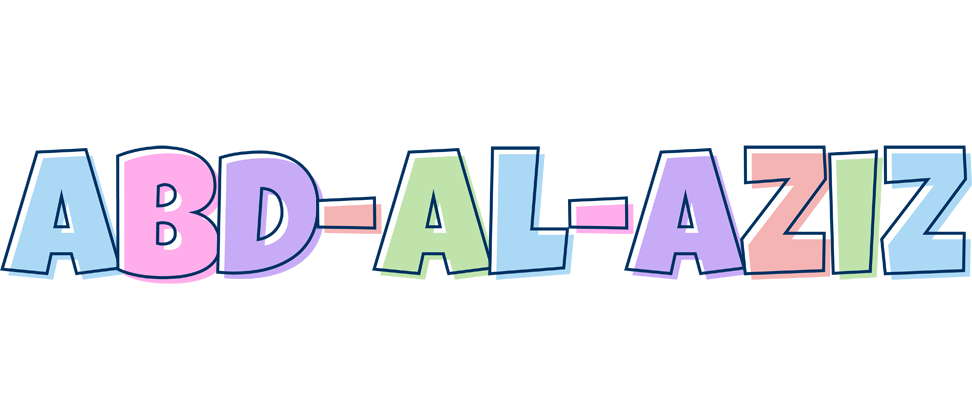 Abd-al-aziz pastel logo