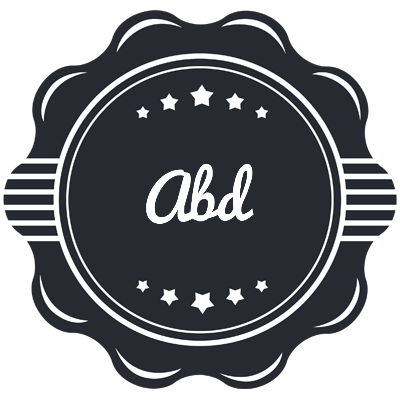 Abd badge logo