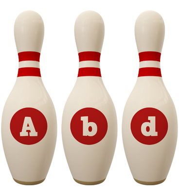 Abd bowling-pin logo