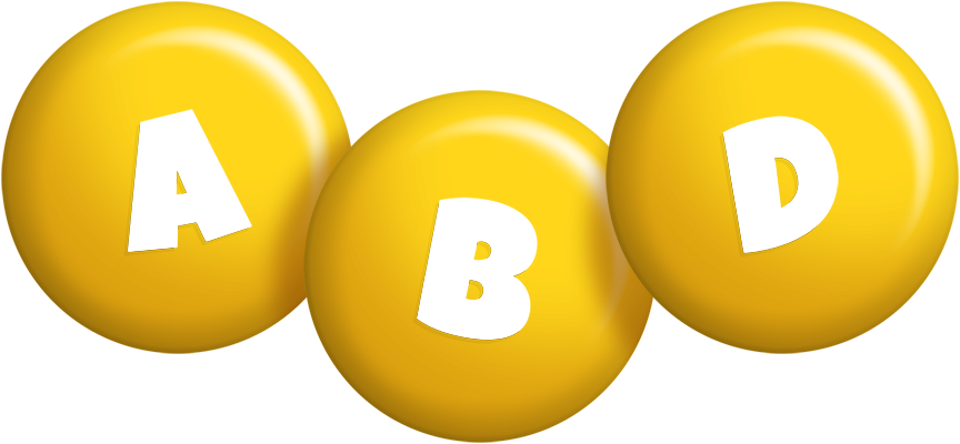 Abd candy-yellow logo