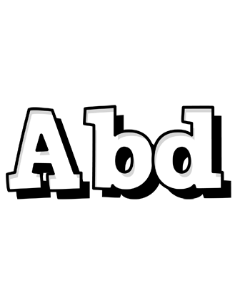 Abd snowing logo