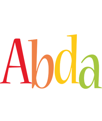 Abda birthday logo