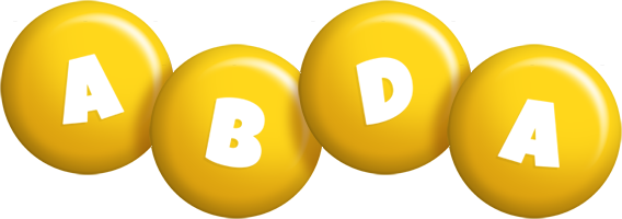 Abda candy-yellow logo