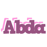 Abda relaxing logo