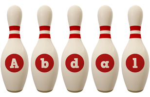 Abdal bowling-pin logo