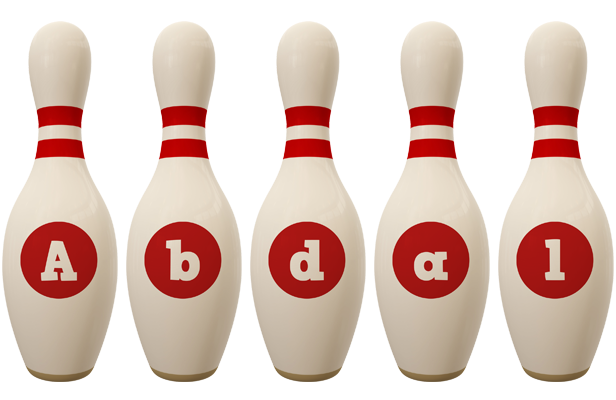 Abdal bowling-pin logo