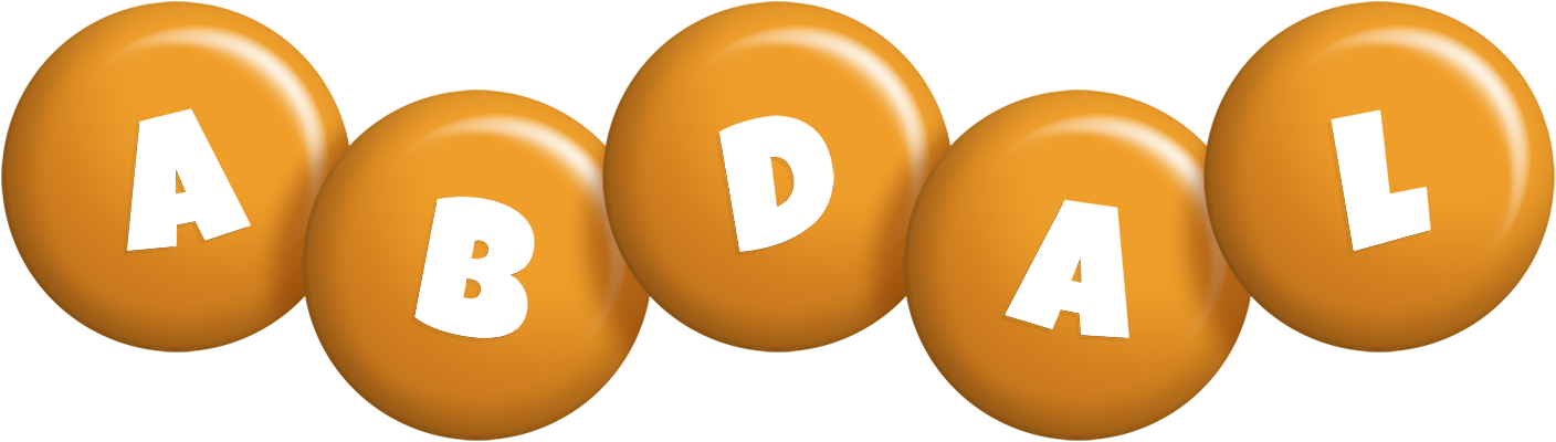 Abdal candy-orange logo