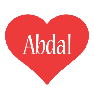 Abdal love logo