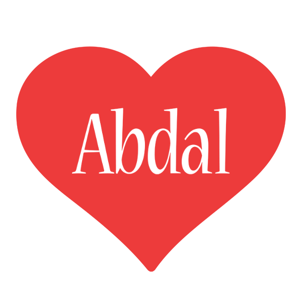 Abdal love logo