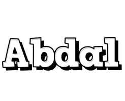 Abdal snowing logo