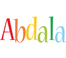 Abdala birthday logo