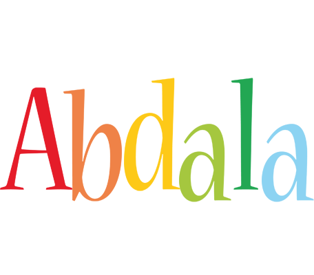 Abdala birthday logo
