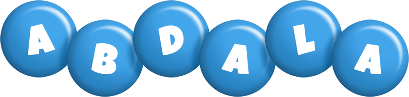 Abdala candy-blue logo