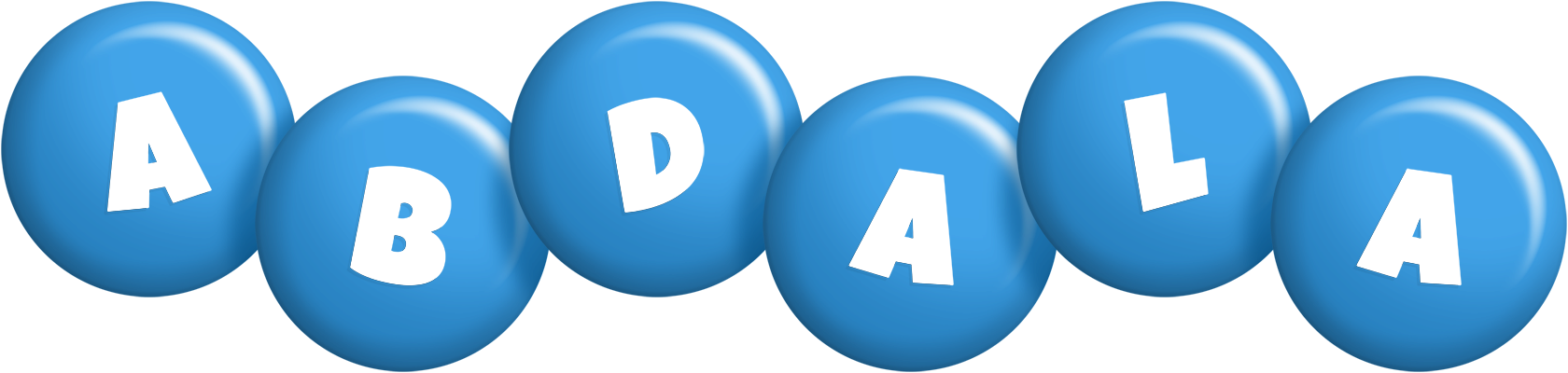 Abdala candy-blue logo