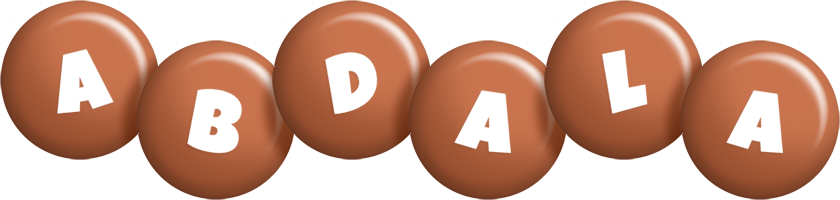 Abdala candy-brown logo