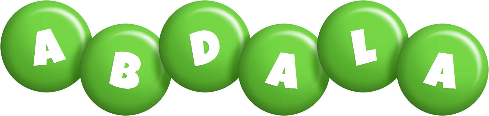 Abdala candy-green logo