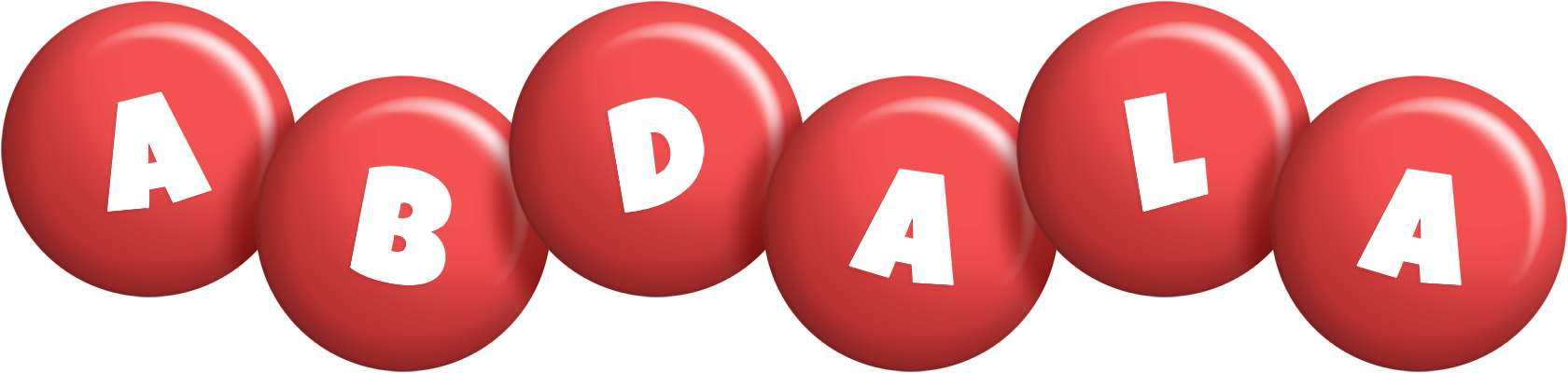 Abdala candy-red logo