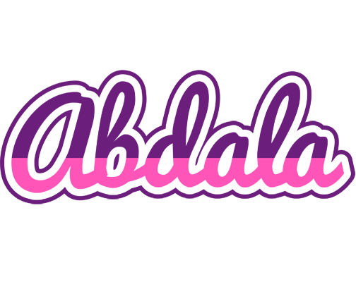 Abdala cheerful logo