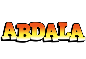 Abdala sunset logo