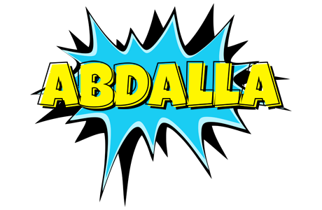 Abdalla amazing logo