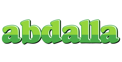 Abdalla apple logo