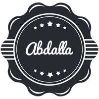Abdalla badge logo
