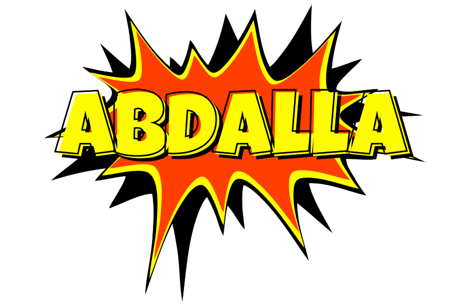 Abdalla bazinga logo